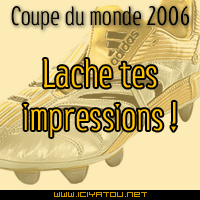 lache tes inpr&eacute;ssions ! pour une foi (etape3 sur le foot)